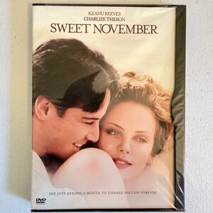 Sweet November DVD Keanu Reeves Charlize Theron 2001 Romance Movie New Sealed